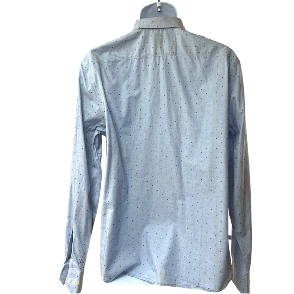 SzL Banana Republic Untucked Printed Long Sleeve Button Down - Picture 5 of 7